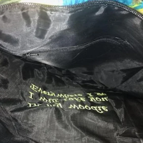 In my woody I will take you everywhere I go embroidered tote